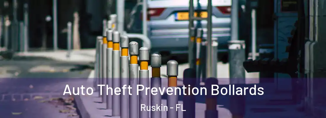 Auto Theft Prevention Bollards Ruskin - FL