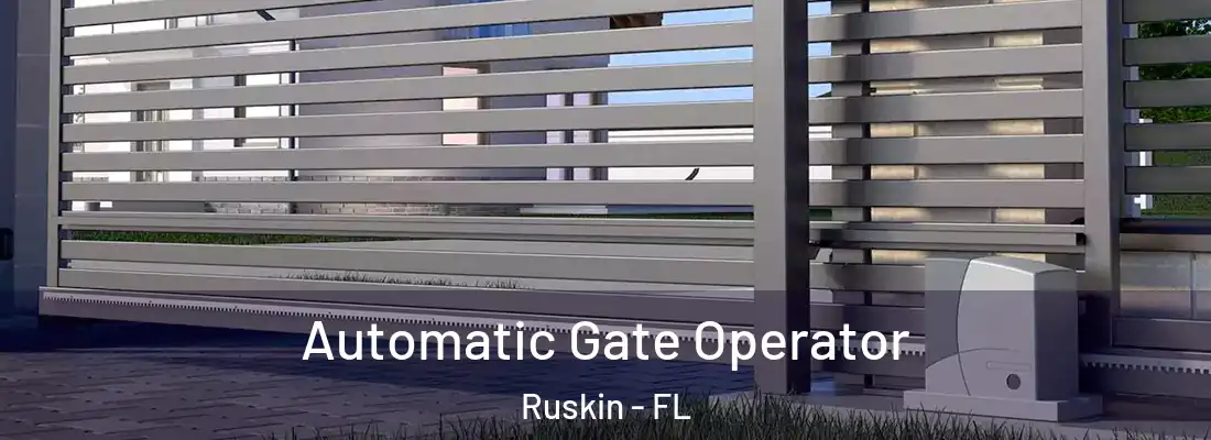 Automatic Gate Operator Ruskin - FL