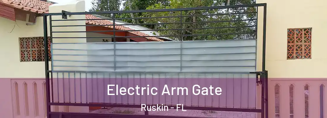 Electric Arm Gate Ruskin - FL